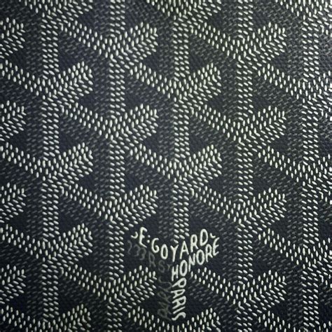 goyard black pattern